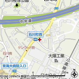 東京都八王子市石川町2046周辺の地図