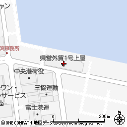 県営外貿１号上屋周辺の地図