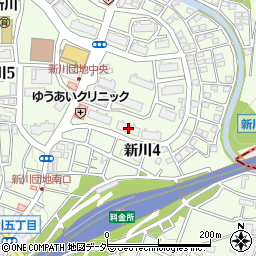 新川・島屋敷通り１５号棟周辺の地図