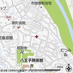 東京都八王子市泉町1457周辺の地図