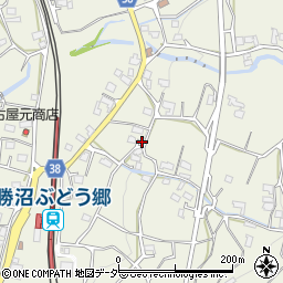 山梨県甲州市勝沼町菱山2361周辺の地図