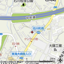 東京都八王子市石川町1037周辺の地図