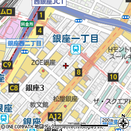 西銀座法律事務所周辺の地図