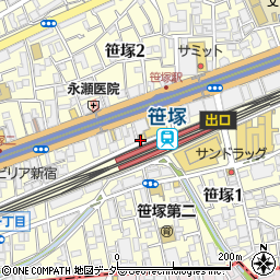 松吉医院周辺の地図