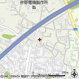 東京都八王子市楢原町243周辺の地図