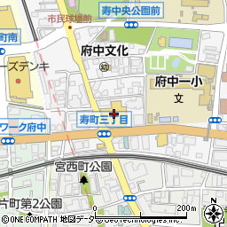 コープ府中寿町店周辺の地図