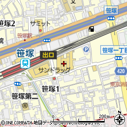 笹塚ショッピングモール　ＴＷＥＮＴＹ　ＯＮＥ周辺の地図