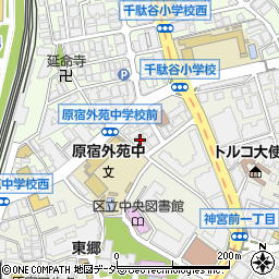 原宿木多ビル周辺の地図
