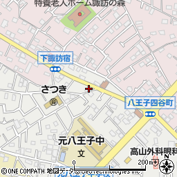 東京都八王子市大楽寺町367周辺の地図