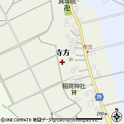 千葉県横芝光町（山武郡）寺方周辺の地図