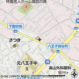 東京都八王子市大楽寺町366周辺の地図