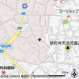 東京都八王子市四谷町779周辺の地図