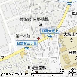 日野コヌタ塗装店周辺の地図