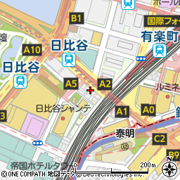 東京都千代田区有楽町1丁目6周辺の地図