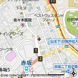 赤坂相模屋ビル周辺の地図