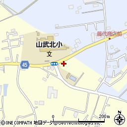 山武警察署　沖渡駐在所周辺の地図