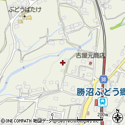 山梨県甲州市勝沼町菱山2577-2周辺の地図