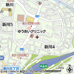 ＵＲ都市機構新川・島屋敷通り１６号棟周辺の地図