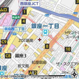 株式会社銀座日動社周辺の地図