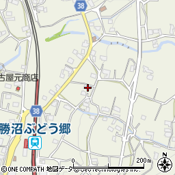 山梨県甲州市勝沼町菱山2389周辺の地図