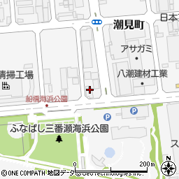 誠和工業株式会社　船橋潮見工場周辺の地図