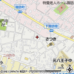 東京都八王子市大楽寺町352周辺の地図