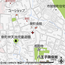 東京都八王子市泉町1306周辺の地図
