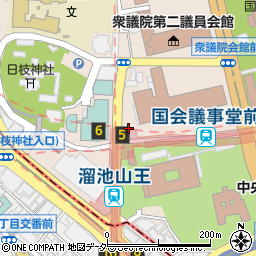 東京都千代田区永田町2丁目6周辺の地図