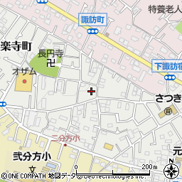 東京都八王子市大楽寺町319周辺の地図
