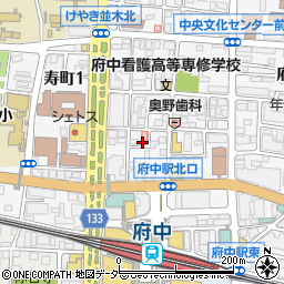 府中診療所周辺の地図