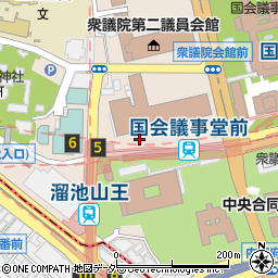 東京都千代田区永田町2丁目5周辺の地図