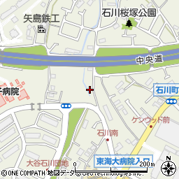 東京都八王子市石川町1994周辺の地図