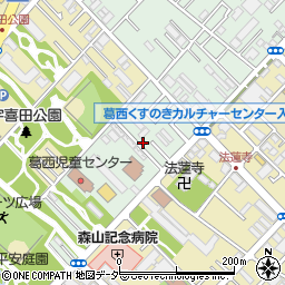 東京都江戸川区宇喜田町199周辺の地図