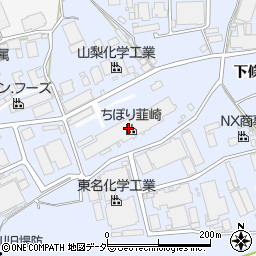 ちぼり韮崎周辺の地図