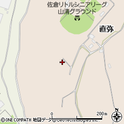 千葉県佐倉市直弥920周辺の地図