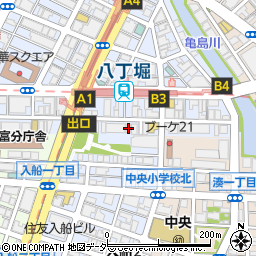 釜寅　銀座店周辺の地図