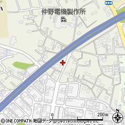 東京都八王子市楢原町254周辺の地図