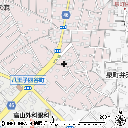 東京都八王子市四谷町787周辺の地図