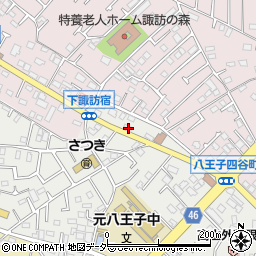 東京都八王子市大楽寺町362周辺の地図