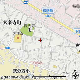 東京都八王子市大楽寺町291周辺の地図