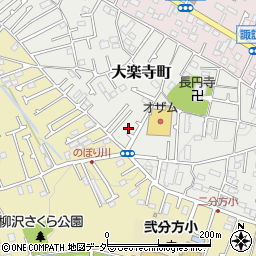 東京都八王子市大楽寺町267周辺の地図