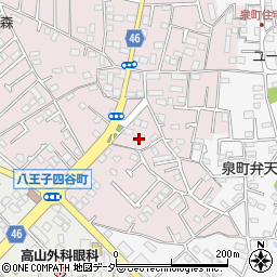 東京都八王子市四谷町786周辺の地図