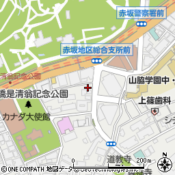 東京都港区赤坂7丁目2-33周辺の地図