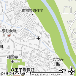 東京都八王子市泉町1440周辺の地図
