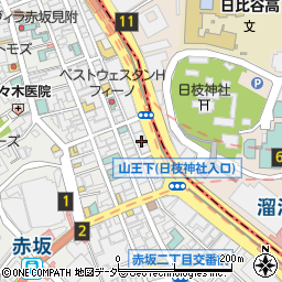 赤坂ステラクリニック周辺の地図
