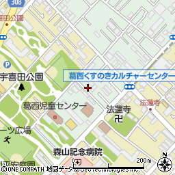 東京都江戸川区宇喜田町202周辺の地図