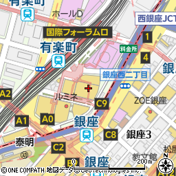 CAFFE SOLARE Tsumugi有楽町マルイ店周辺の地図