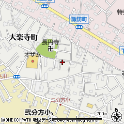 東京都八王子市大楽寺町290周辺の地図