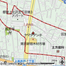 セブンイレブン環八高井戸店周辺の地図