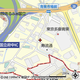 東京都国立市谷保6丁目周辺の地図